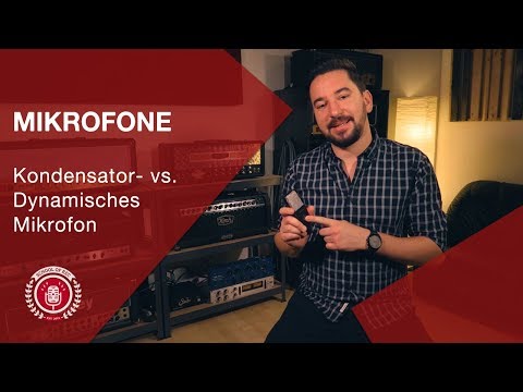 Mikrofonauswahl – dynamische Mikrofone vs. Kondensatormikrofone - Musik aufnehmen Tutorial #2