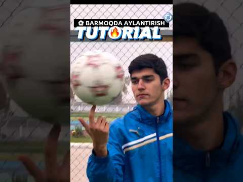 Football Spin On Finger Tutorial⚽️🔥⚡️ #football #skills #tutorial #shorts #footballskills
