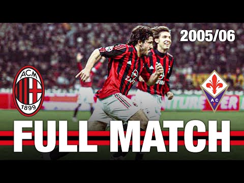 A comeback win in 2006 | AC Milan v Fiorentina | Full Match