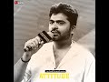 Attitude Silambarasan Tr Speech STR Vasanth Creation