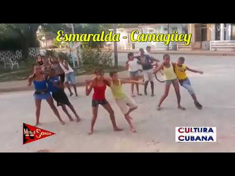 Niños de Esmeralda, Camagüey bailando Casino, Rueda de Casino y pasos libres.
