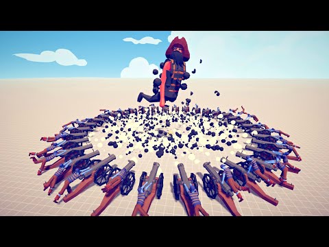 100x CANNON vs EVERY UNIT | TABS - Totally Accurate Battle Simulator
