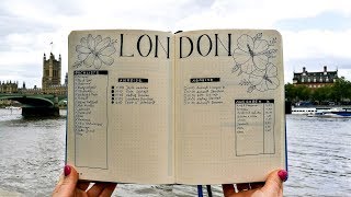 Bullet Journal als TRAVEL JOURNAL | London | deutsch