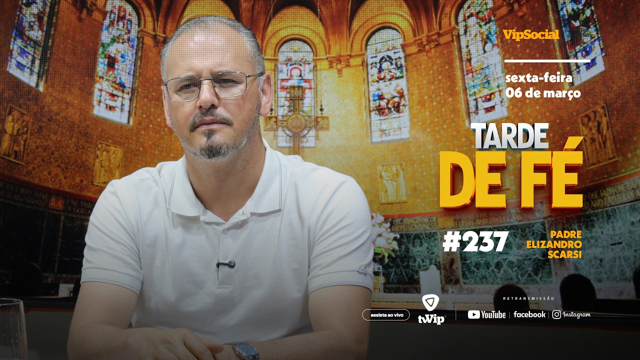 Mensagens de fé e oração com Padre Elizandro para sua sexta-feira, 06 de março