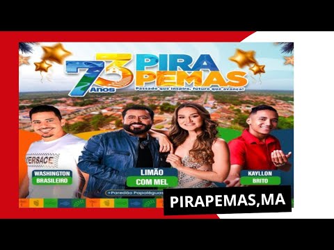 Pirapemas: PRIMEIRO DIA DE FESTA 73 anos