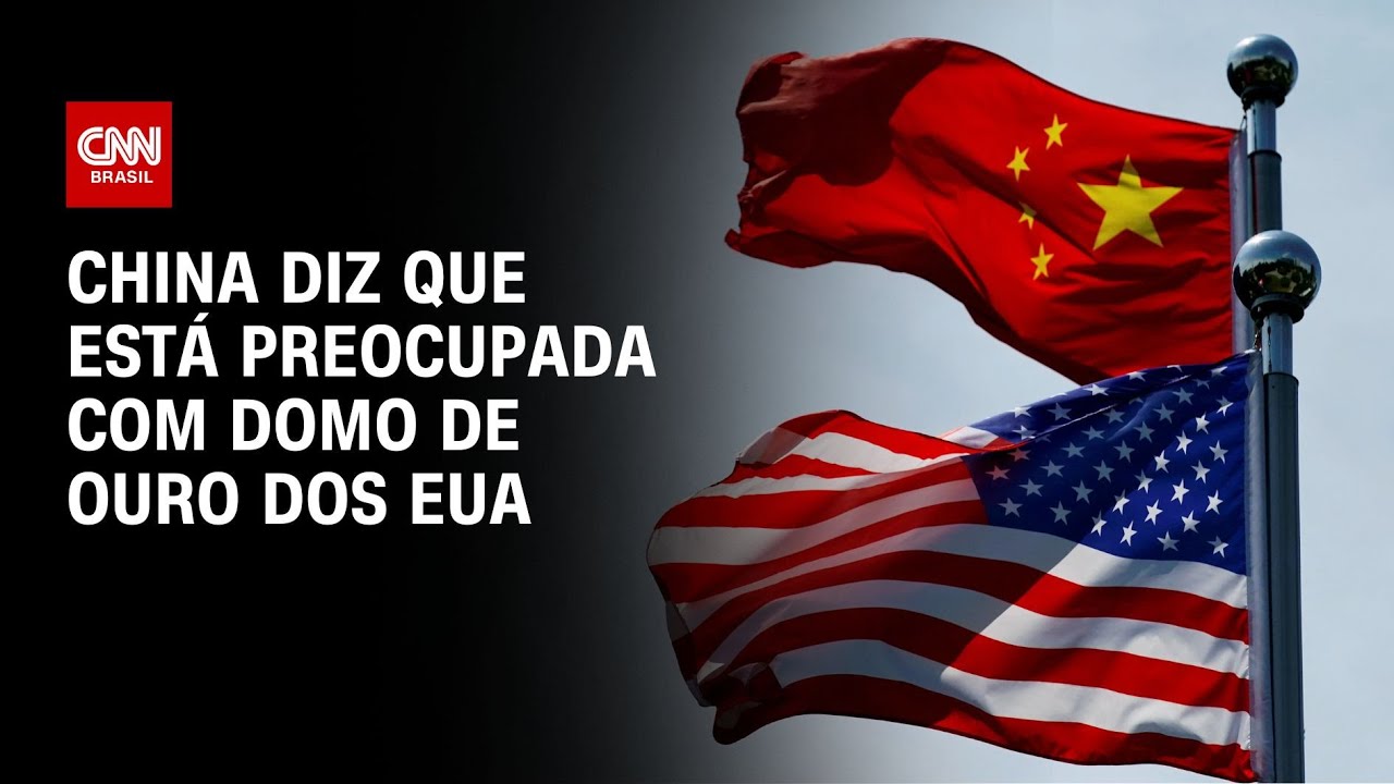 China pede que EUA abandonem desenvolvimento do Domo de Ouro | CNN NOVO DIA