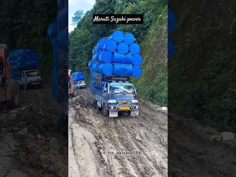 Thumbnail for power of Maruti Suzuki super carry overloading And off roading video#offroading #pickup #shortvideo by Suzuki Super Carry