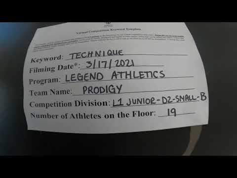 Winter 4 - Prodigy - Legend Athletics 2021