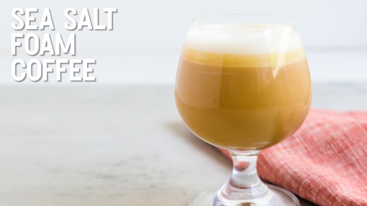Sea Salt Foam Coffee