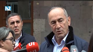 Մի հատ sms ստանալով նապաստակի պես փախավ, խեղճ դատավորներից. ի՞նչ եք ուզում. Ռոբերտ Քոչարյան։ Լրաբեր