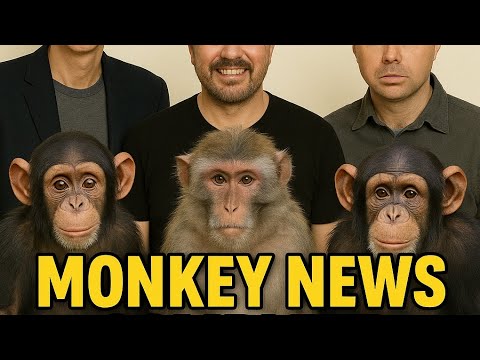 Monkey News with Karl Pilkington, Ricky Gervais & Stephen Merchant | Funniest Moments