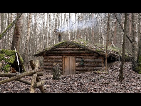 Ein neuer Ofen in einem riesigen Erdloch, draußen kalt, drinnen warm.