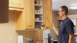 How to Fix a Crooked Kitchen Cabinet Door