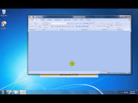 MS PowerPoint Export To Multiple HTML Files Software