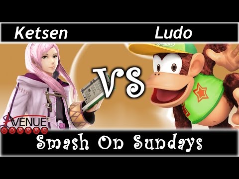 SoS5 - Ketsen (Robin) vs. Ludo (Diddy) - WR2 - Smash 4 - Wii U