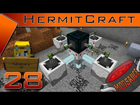 HermitCraft ~ ModSauce ~ Ep 28 ~ False, Fails & Lasers!