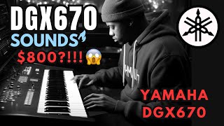 Video thumbnail for $800 Yamaha DGX 670 Sounds (All Pianos, Eps and More) REVIEW by Phill C - azexperiment