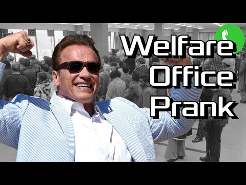 Arnold Calls a Welfare Office - Prank Call