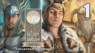 Saga Of The Nine Worlds: The Gathering CE [01] Let's Play Walkthrough - START OPENING - Part 1