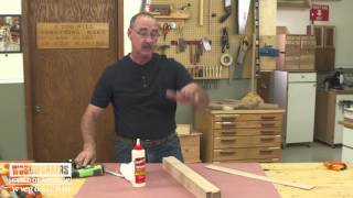 Gluing Up Furniture Legs