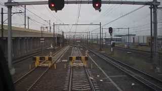 preview picture of video '[cabinerit] A train driver's view: Hoorn - Hoofddorp, 10-Feb-2014'