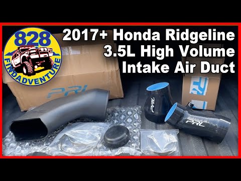 2017 + Honda Ridgeline High Volume Air Intake DIY, intake by PRL Motorsports #honda #hondaridgeline