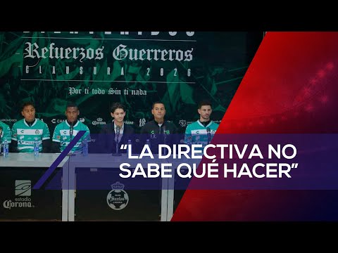 “La directiva no sabe qué hacer”, Santos Laguna continúa en crisis