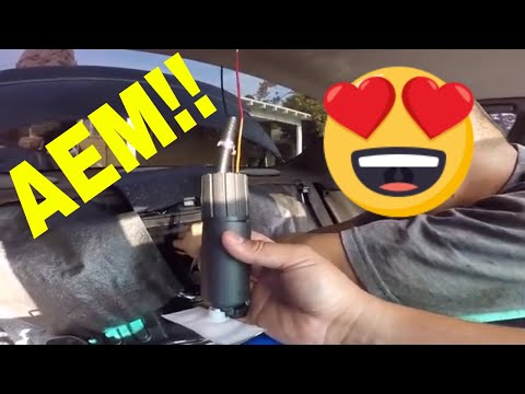 SC400 gets an AEM Fuel Pump