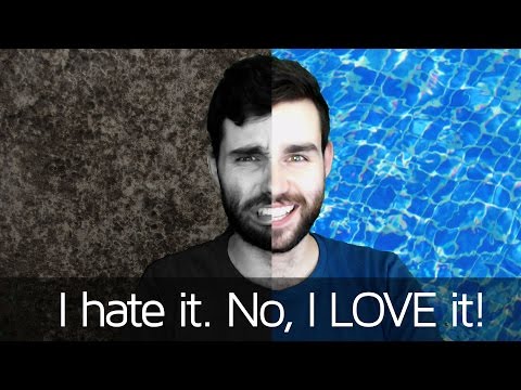 I hate it. No, I LOVE it.