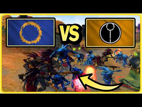 Thousand Sons vs Tau Empire - Dawn of War: DE - Unification Mod