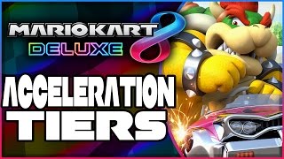 Mario Kart 8 Deluxe Acceleration Tiers!  Tips To MAXIMIZE Your Combo!
