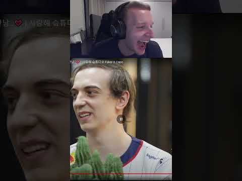 Caps Amazing Gift To Faker!