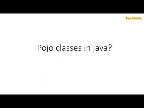 The pojo classes in java 8 with example | Java tutorial of absolute beginners