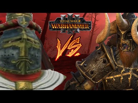 BIG HENRY & BIG KHOLEK | Bretonnia vs Warriors of Chaos - Total War Warhammer 3