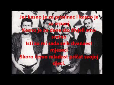 KASNO JE ZA PROSINAC TEKST