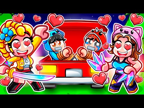 HUNTRIX KIDNAPPED Omz & Roxy in Roblox!