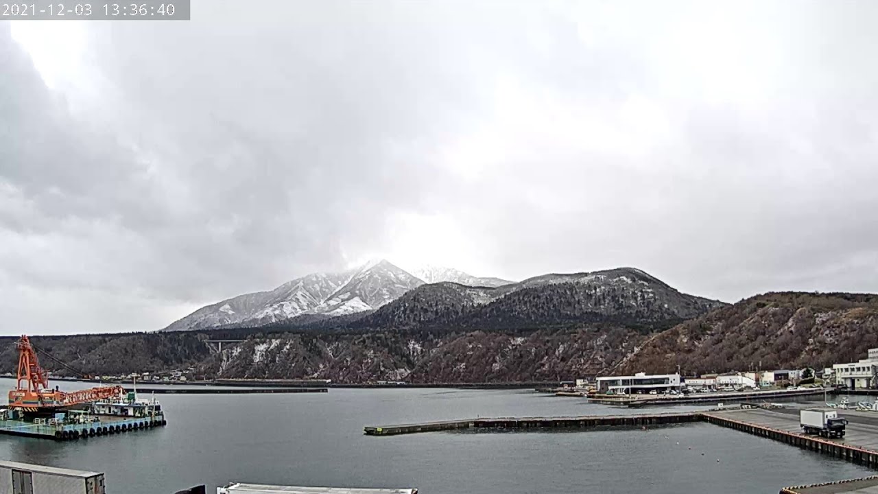 Rishiri Island Port Live