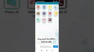 Easy way to learn html,CSS and JavaScript in Android mobile #html #css