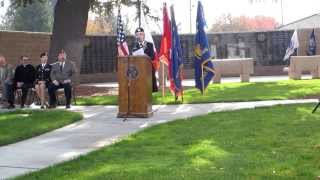 2013 Veteran's Day Ceremony - The History of Women in the US Military - Ripon, California