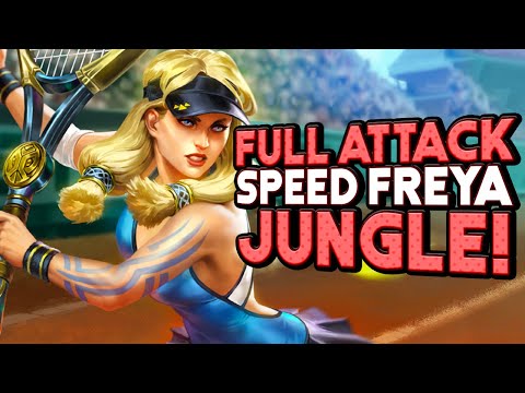 Full Attack Speed Freya Slaps SO Hard In The Jungle!