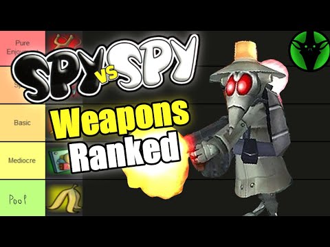 Spy vs Spy Weapons Ranked