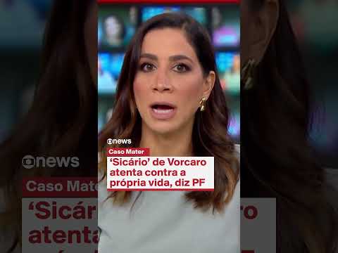 ‘Sicário’ de Vorcaro atenta contra a própria vida, diz PF