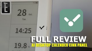 Nartick AI Desktop e-Ink Calender - Full Review