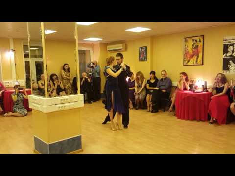  Artem Dovbush  and  Karina Dovbush  are  dancing  to  the  tango  "  Farol  "  by  Osvaldo Pugliese  in  2016