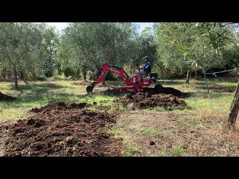 Mini escavatore trainato plus power Lw-6A 360