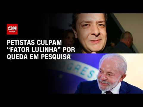 Petistas culpam “fator Lulinha” por queda de Lula em pesquisa; entenda | CNN 360°
