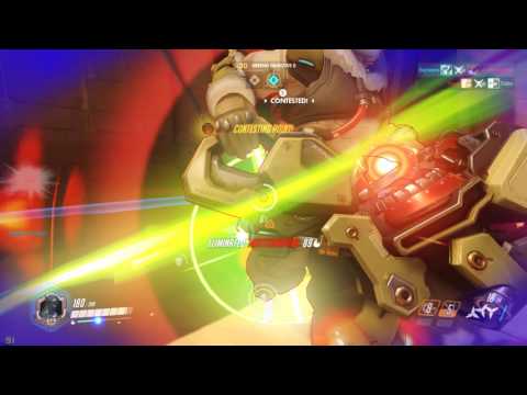 Bajheera - Beast Mode Carbon Fiber Genji Anubis Defense! - Overwatch [PC] Gameplay