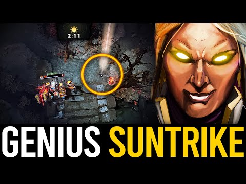 GENIUS SUNSTRIKE!! EPIC INVOKER 30 KILLS vs TINKER MID | Dota 2 Invoker