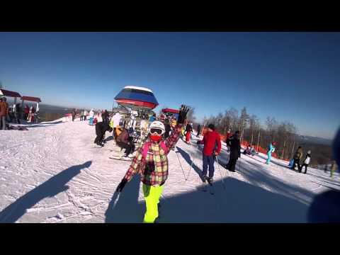 Видео: Видео горнолыжного курорта Завьялиха в Челябинская область
