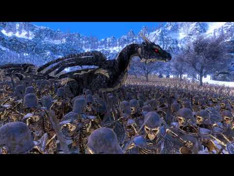 50 Dragons vs  50000 Skeleton warrior -  Ultimate Epic Battle Simulator